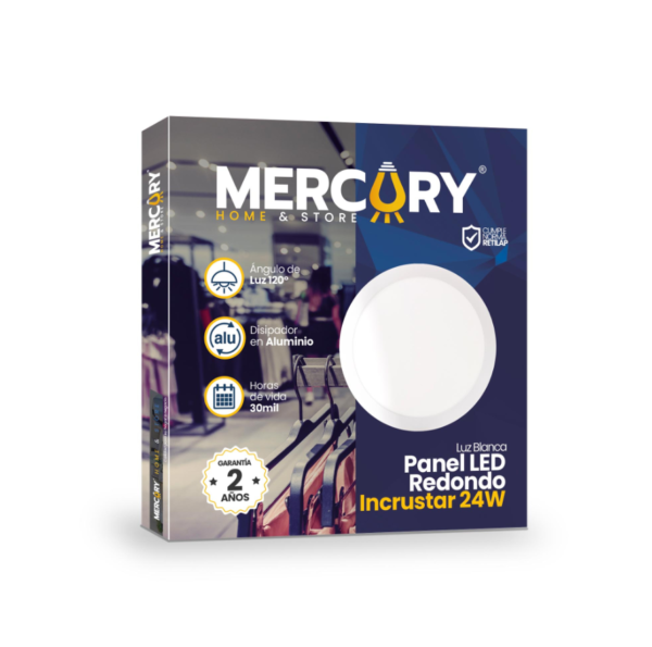 PANEL LED MERCURY REDONDO/INCR (3W-24W) - Image 3