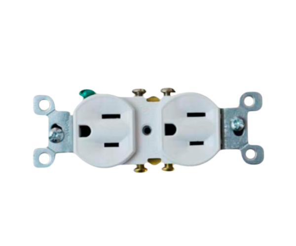 TOMA DOBLE BLANCA T/LEV TITANIUM