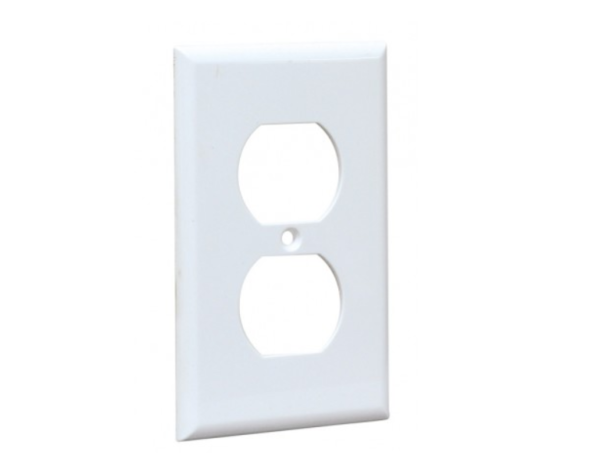 TAPA PLASTICA TOMA DOBLE X6 UNI