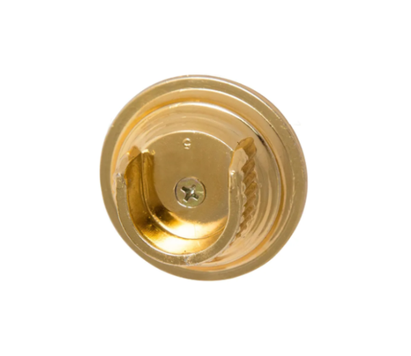 SOPORTE DORADO EN U (5/8"-1") X6 UNI