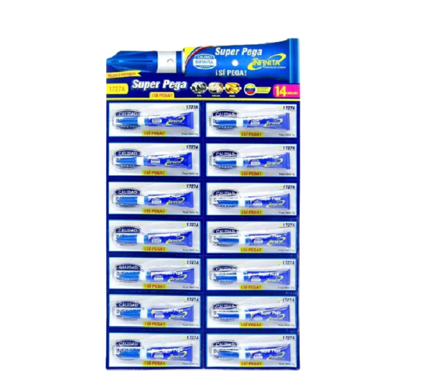 SUPER PEGA INFINITA ENCARTONADA X 14 PCS
