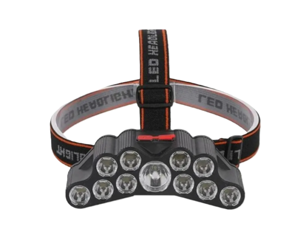 LINTERNA MINERA RECARGABLE 11 LED SH-T11