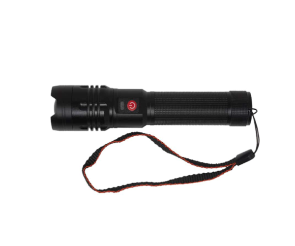 LINTERNA RECARG METALICA 3 FUNCIONES Y ZOOM AK7160