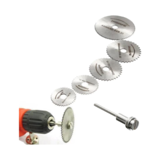 DISCO SIERRA PARA TALADRO X 6PC