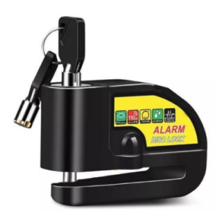 CANDADO MOTO CON ALARMA DISCO