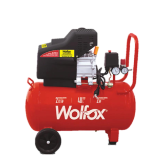 COMPRESOR WOLFOX 2HP DE 40 LITROS