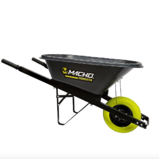 CARRETILLA PLATON PLASTICO MANGO/METALICO MACHO